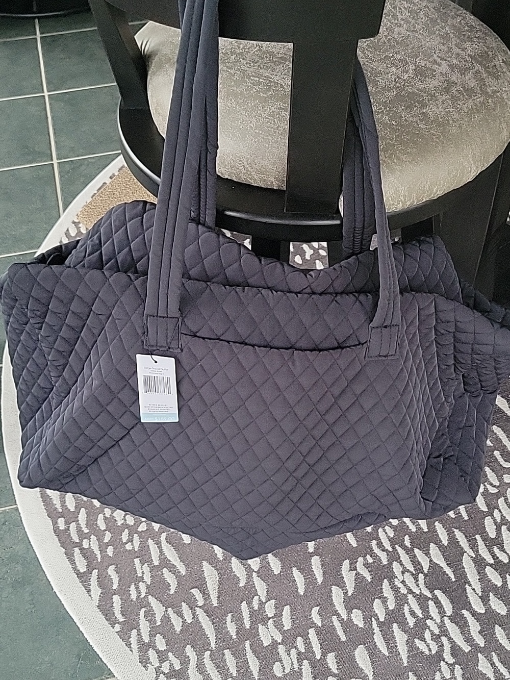 Vera Bradley Quilted Moonless Night Color